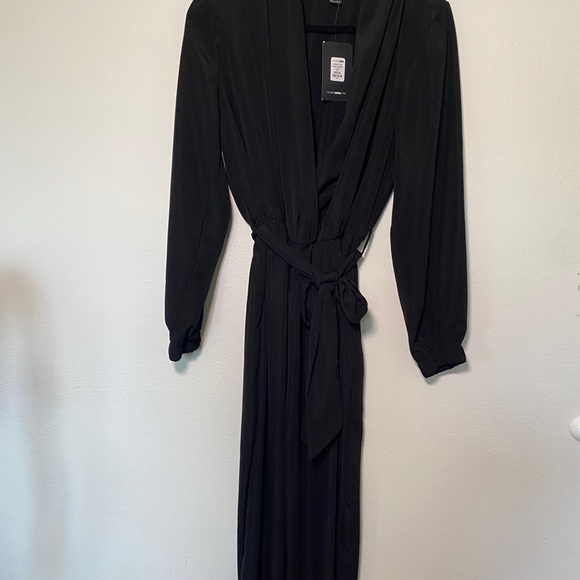 NWT Fashion Nova L/S Black Jumpsuit - Picture 4 of 14